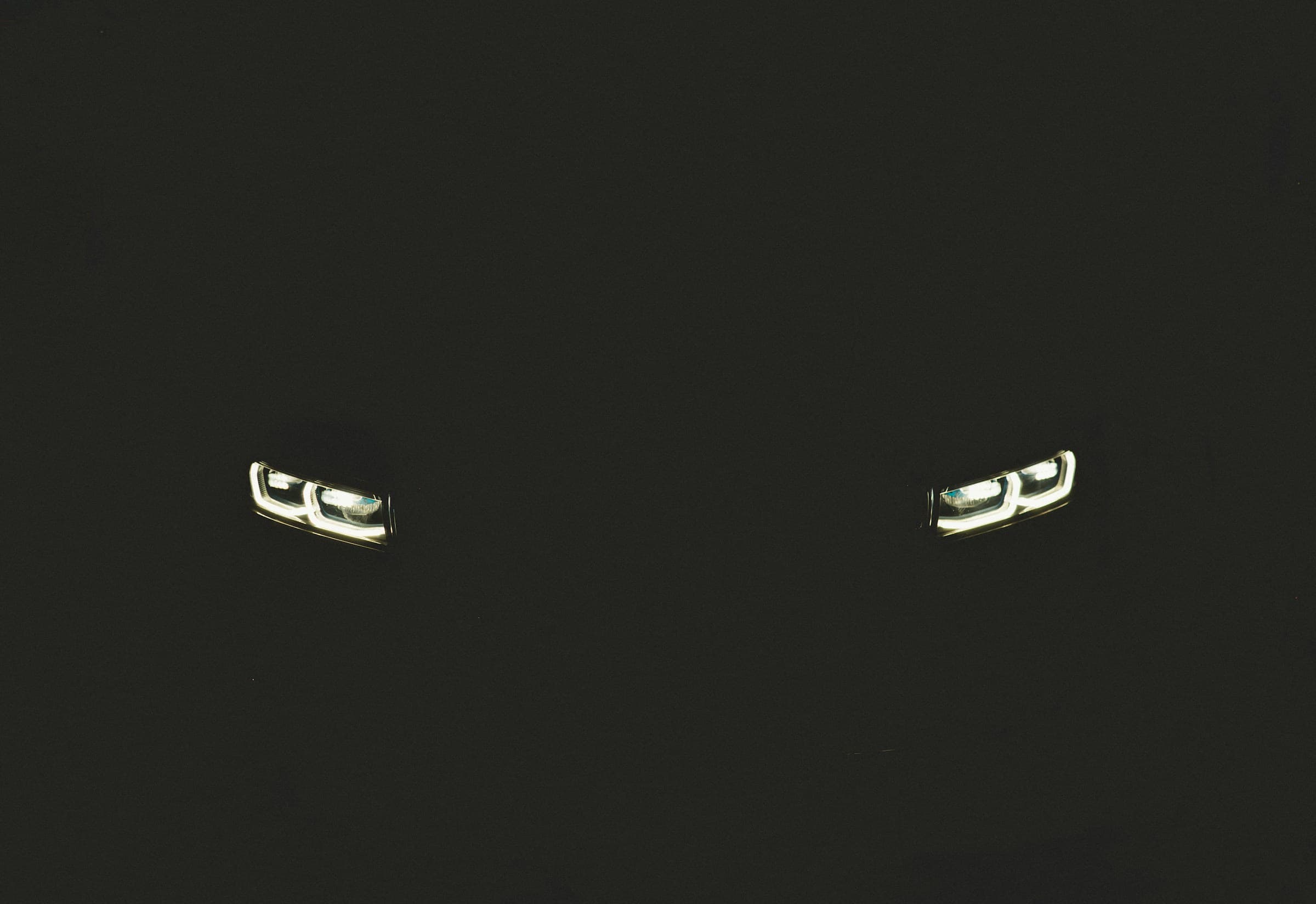 BMW car headlights